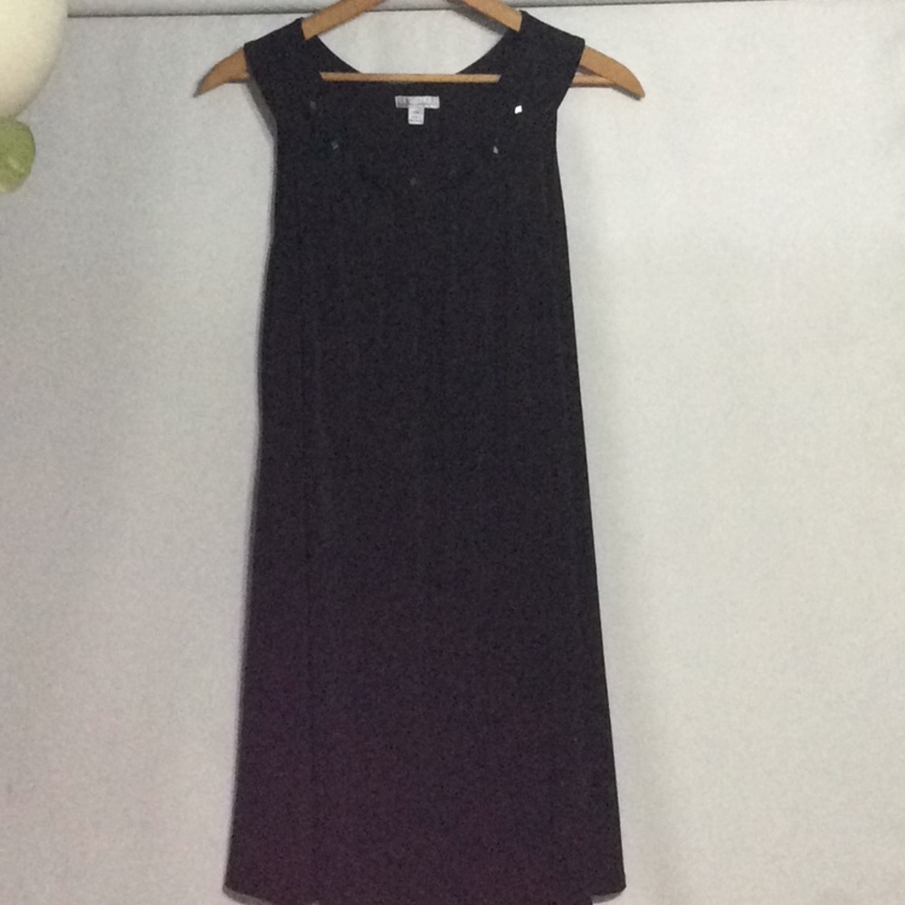 En Focus black sleeveless dress, 14W.   W230